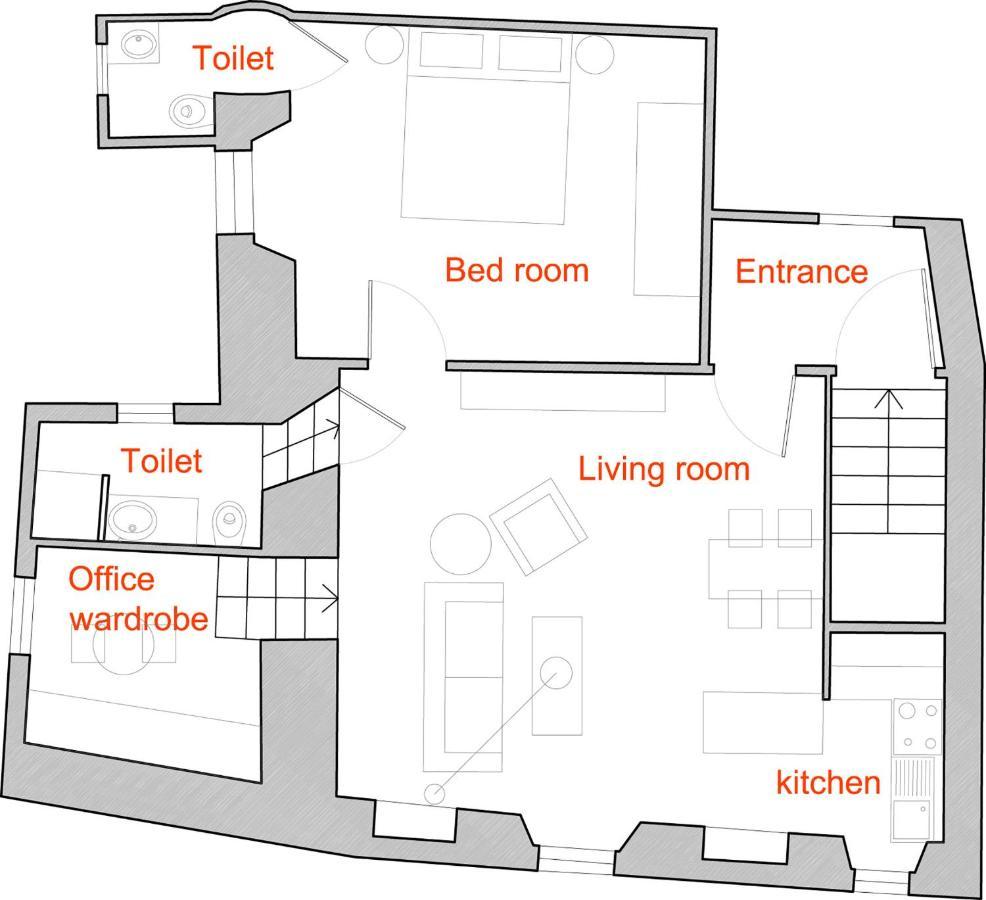 Apartament Casa Sant Angelo Sarteano Zewnętrze zdjęcie